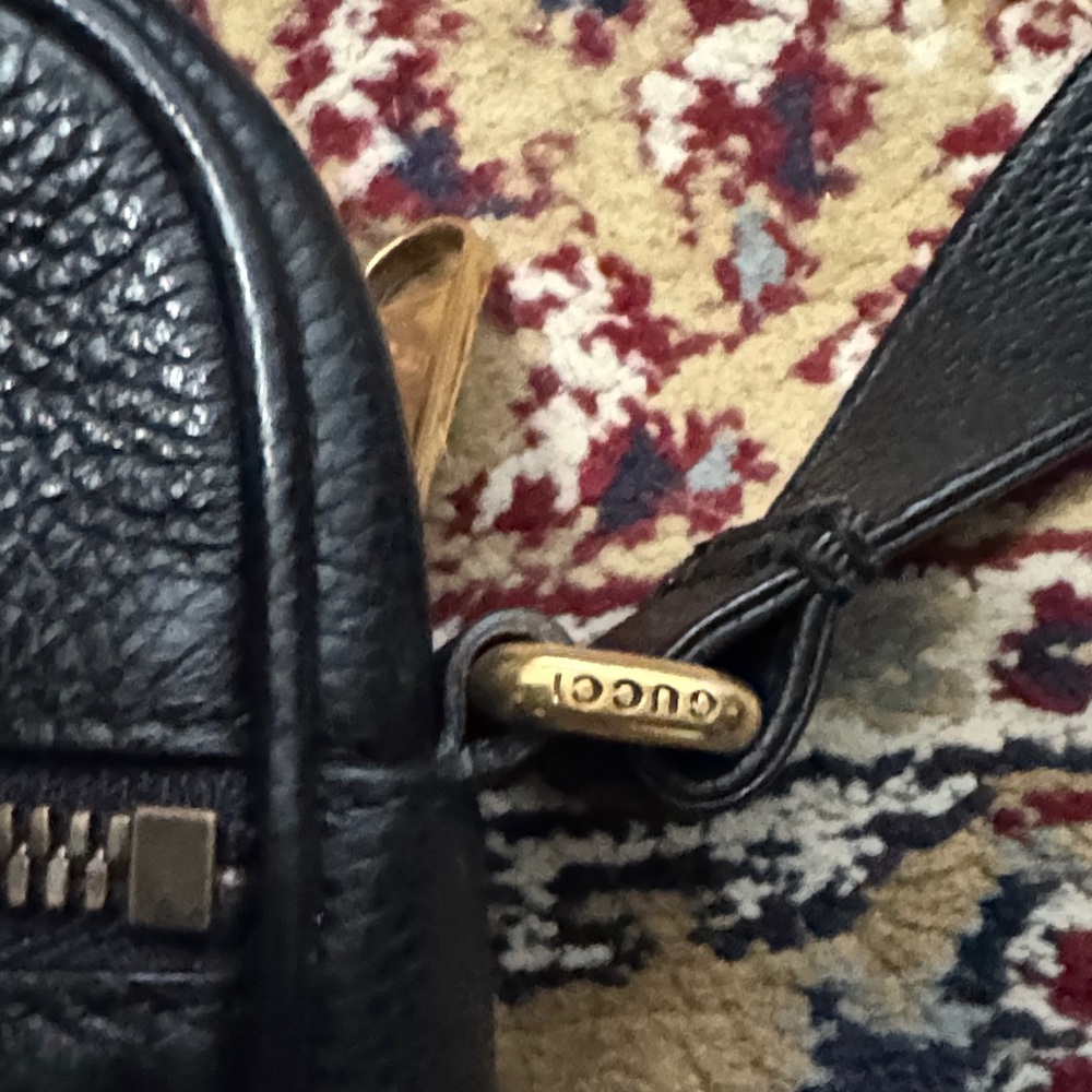 Gucci Black Leather Crossbody Bag - Picture 4 of 16